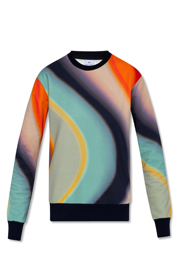 Multicolour Patterned Sweatshirt Ps Paul Smith Vitkac Gb
